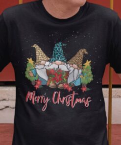 Three Gnomes Merry Christmas Christmas Shirt