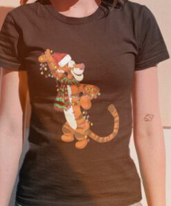 Tigger Winnie The Pooh Christmas T-shirt