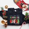Tis The Season To Deliver Miracles Nurse Christmas Lovely Unique Sweatshirt