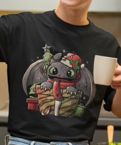 Toothless How To Train Your Dragon Christmas Shirt