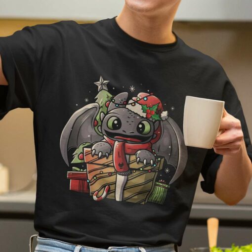 Toothless How To Train Your Dragon Christmas Shirt