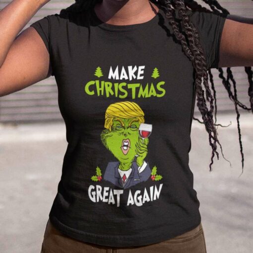 Trump Grinch Make Christmas Great Again T-shirt