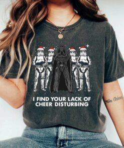 Vader Trooper Lack Cheer Christmas T-Shirt Star Wars