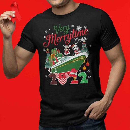 Verry Merrytime Cruise Christmas T-shirt Disney