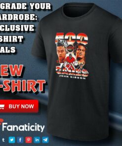 Vintage 500th Games John Gibson Anaheim Ducks shirt Vintage 500th Games John Gibson Anaheim Ducks shirt
