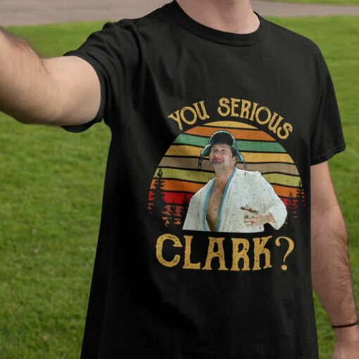 Vintage Cousin Eddie You Serious Clark Christmas T-shirt