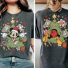 Vintage Mickey Very Merry Christmas Disneyworld Family Sweatshirt