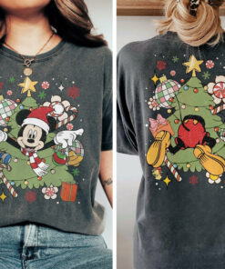 Vintage Mickey Very Merry Christmas Disneyworld Family Sweatshirt