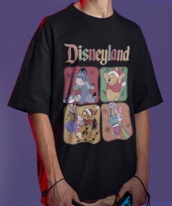 Vintage Winnie The Pooh Christmas T shirt Disney 1 1
