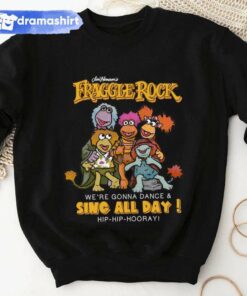 We're Gonna Dance & Sing All Day Christmas Sweatshirt Fraggle Rock 1 Were Gonna Dance Sing All Day Christmas Sweatshirt Fraggle Rock 1 1
