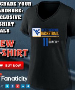 West Virginia Mountaineers Basketball JJ Quinerly 11 shirt 4