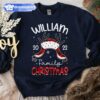 William 2022 Family Christmas Sweatshirt