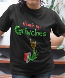 Wine Drink Up The Grinches Christmas T-shirt
