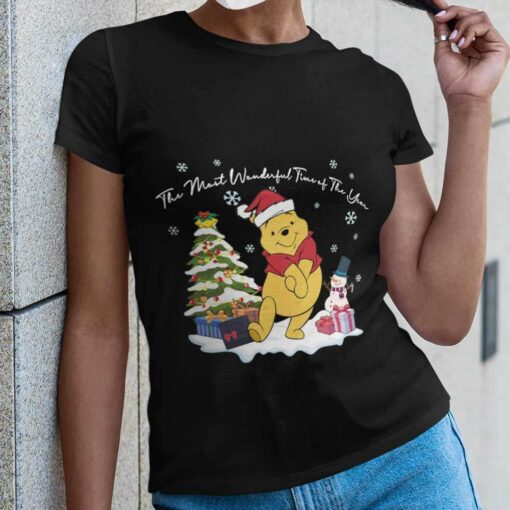 Winnie The Pooh Christmas T-shirt