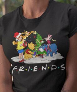 Winnie The Pooh Friends Christmas Shirt
