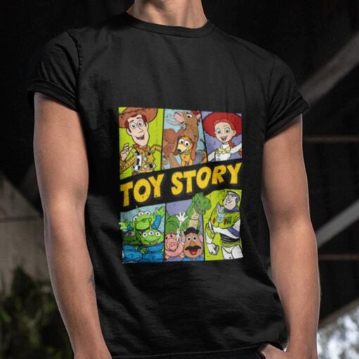 Woody Jessie Buzz Lightyear T-shirt Toy Story