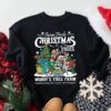 Woody’s Tree Farm Toy Story Characters T-Rex Buzz Lightyear Christmas Disneyland Vacation Sweatshirt