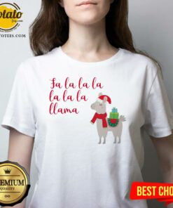 Awesome Fa La La La La La La Llama Christmas Shirt Awesome Fa La La La La La La Llama Christmas Shirt