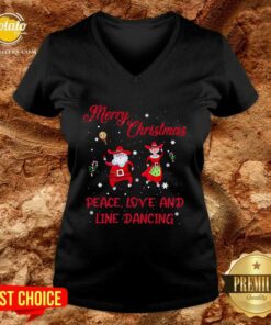 Awesome Merry Christmas Peace Love And Line Dancing Shirt 2 Awesome Merry Christmas Peace Love And Line Dancing Shirt 3