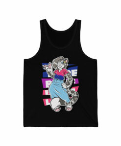 Bisexual Pride Mandy Snow Leopard – Tank Top Bisexual Pride Mandy Snow Leopard – Tank Top