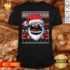 Cute Merry Christmas Quarantine Ugly Santa Mask Sweater Shirt