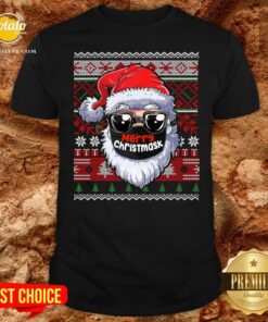 Cute Merry Christmas Quarantine Ugly Santa Mask Sweater Shirt Cute Merry Christmas Quarantine Ugly Santa Mask Sweater Shirt