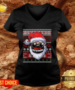Cute Merry Christmas Quarantine Ugly Santa Mask Sweater Shirt Cute Merry Christmas Quarantine Ugly Santa Mask Sweater Shirt