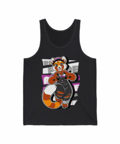 Demisexual Pride Robin Red Panda – Tank Top Demisexual Pride Robin Red Panda – Tank Top