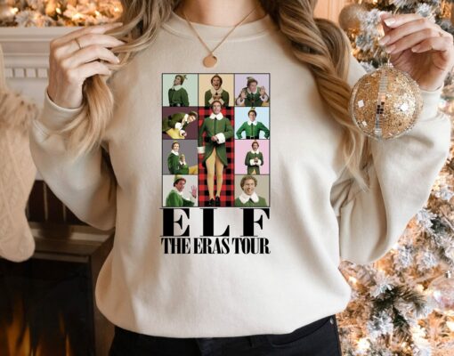 Elf The Era Tour Sweatshirt Unique Christmas Gift