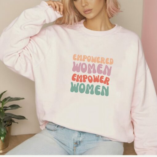 Empower Women Gildan Unisex Sweatshirt Classic Unique Xmas Gift For Mom