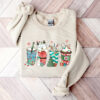 Er Nurse Christmas Coffee Snowman Sweatshirt Lovely Unique Xmas Gift
