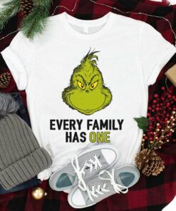 Every Family Has One Christmas T-Shirt The Grinch Every Family Has One Christmas T-Shirt The Grinch