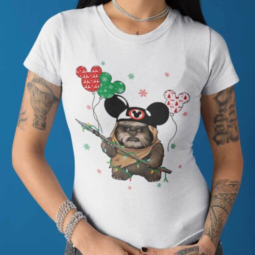 Ewok Christmas T-shirt Star Wars