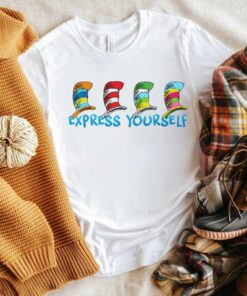 Express Yourself Christmas T-Shirt The Cat In The Hat Express Yourself Christmas T-Shirt The Cat In The Hat
