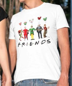 FRIENDS Grinch Santa Clause Elf Clark Griswold Kevin Christmas T-shirt FRIENDS Grinch Santa Clause Elf Clark Griswold Kevin Christmas T-shirt
