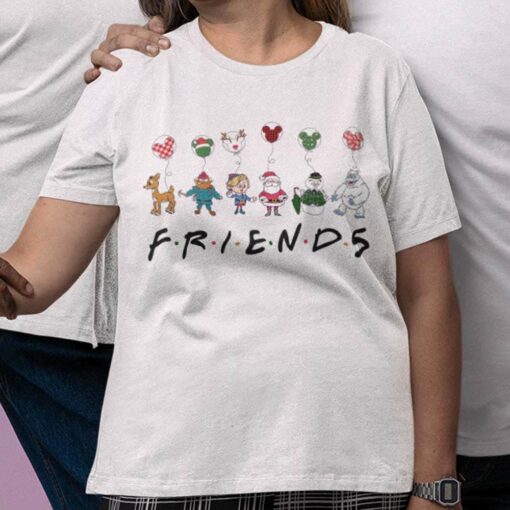 FRIENDS Rudolph the Red-Nosed Reindeer Christmas T-shirt