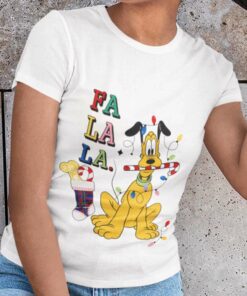 Fa La La Pluto Christmas T-shirt
