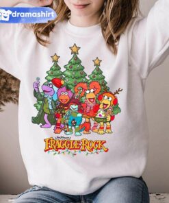 Fraggle Rock Character Panels Christmas T-Shirt