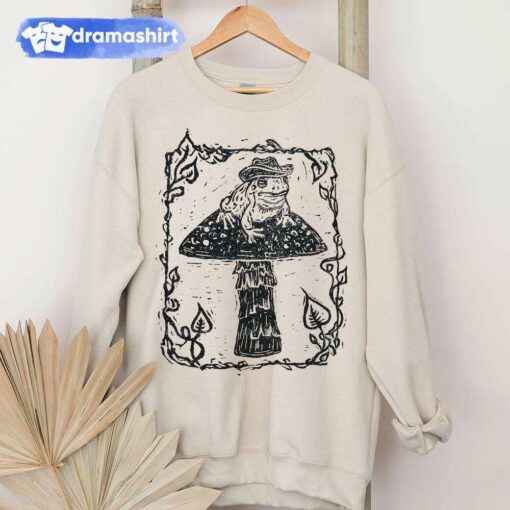 Frog Sweatshirt Over The Garden Wall