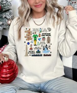 Funny Buddy Elf Christmas Movie Sweatshirt Lovely Unique Xmas Gift