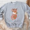 Funny Christmas Light Socks Sweatshirt