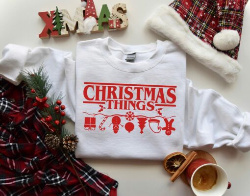 Funny Christmas Things Sweatshirt