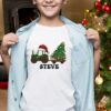 Funny Farmer Tractor Merry Christmas Sweatshirt