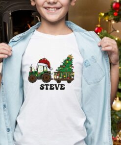 Funny Farmer Tractor Merry Christmas Sweatshirt