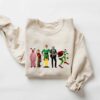 Funny Friends Christmas Elf Movie Characters Sweatshirt Cozy Unique Xmas Gift
