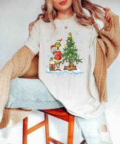 Funny Grinchmas Christmas Tree Sweatshirt Lovely Unique Xmas Gift