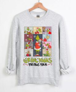 Funny Grinchmas The Eras Tour Christmas Sweatshirt Humor Unique Xmas Gift
