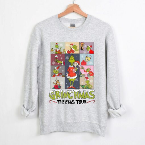 Funny Grinchmas The Eras Tour Christmas Sweatshirt Humor Unique Xmas Gift