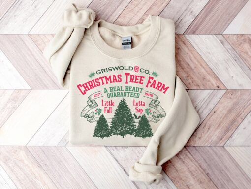 Funny Griswold Christmas Tree Farm Est 1989 Sweatshirt Lovely Unique Xmas Gift