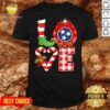 Funny Love Flag Of Tennessee State Christmas Shirt